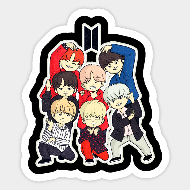 bts chibi figures